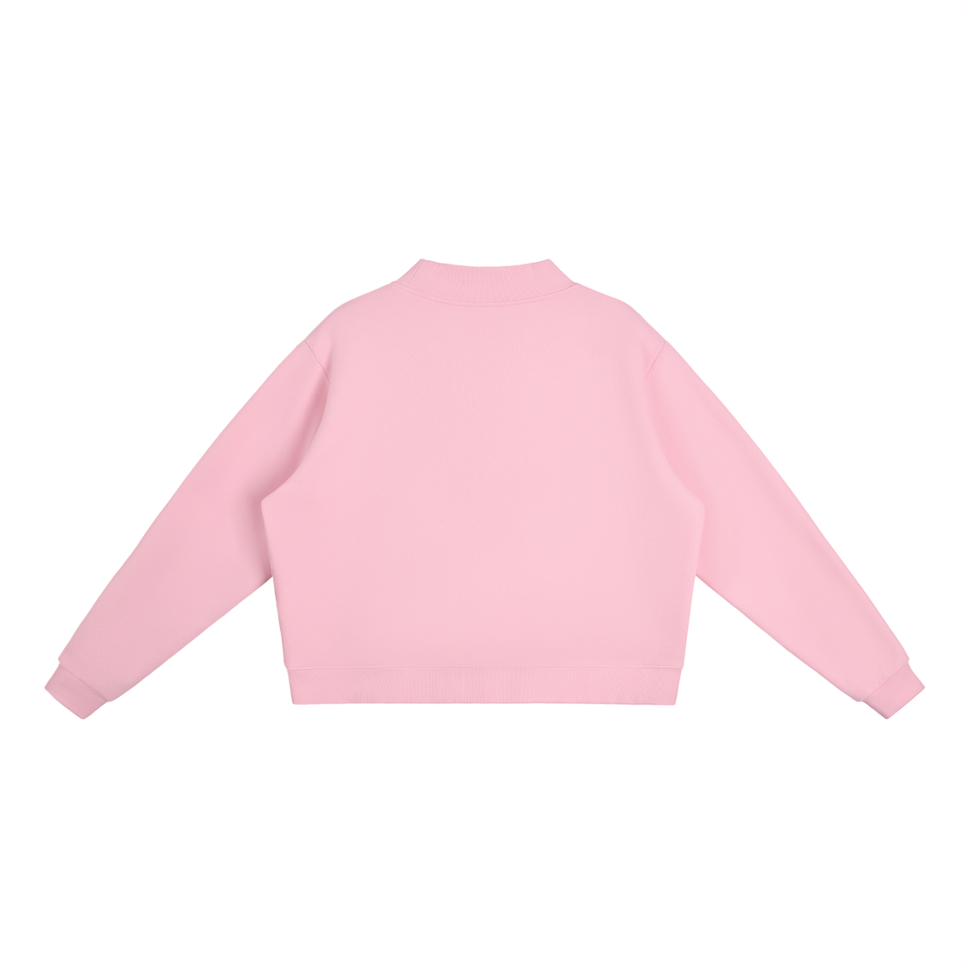 LITTLE COWGIRL, BIG GOD Fleece Mock-Neck Sweatshirt