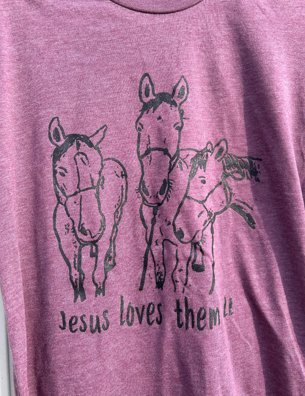 Jesus Loves Them all short sleeve shirts