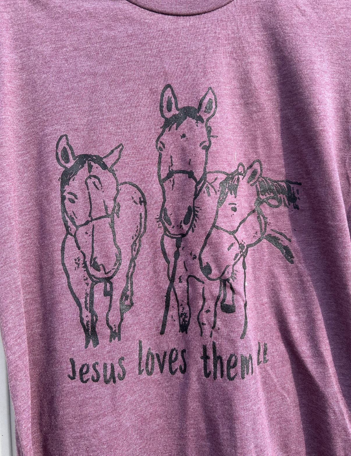 Jesus Loves Them all short sleeve shirts
