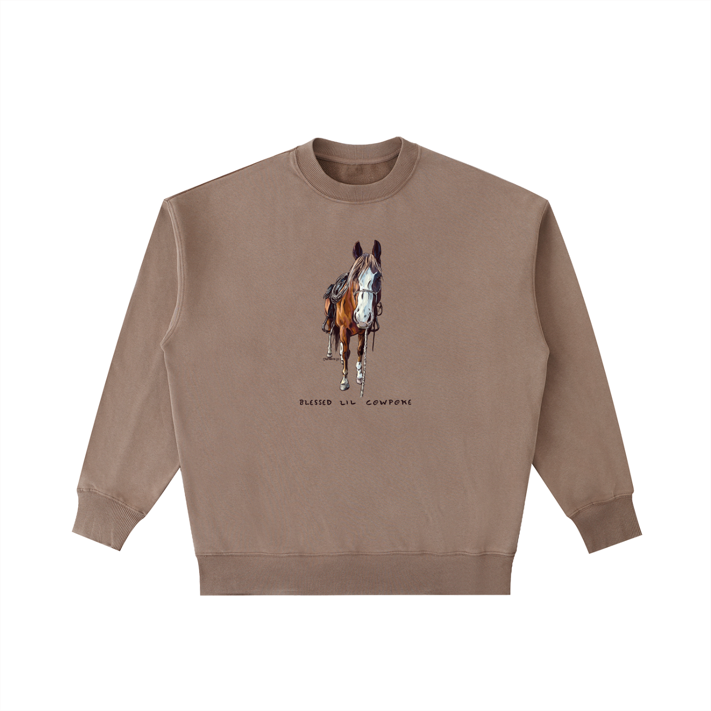 Vintage Washed Heavyweight Crewneck Sweatshirt