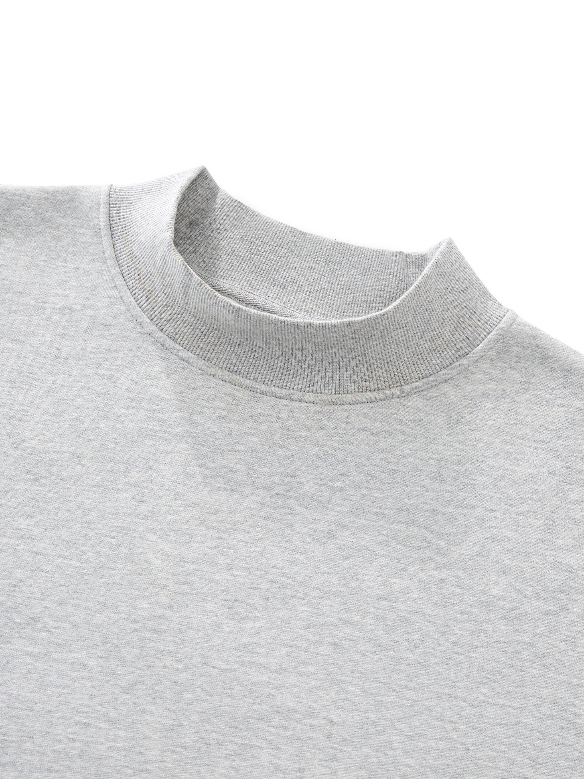 LITTLE COWGIRL, BIG GOD Fleece Mock-Neck Sweatshirt